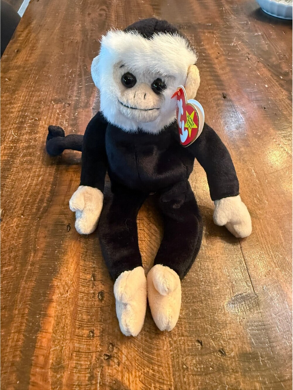 Ty Beanie Baby Mooch the Spider Monkey Plush Toy